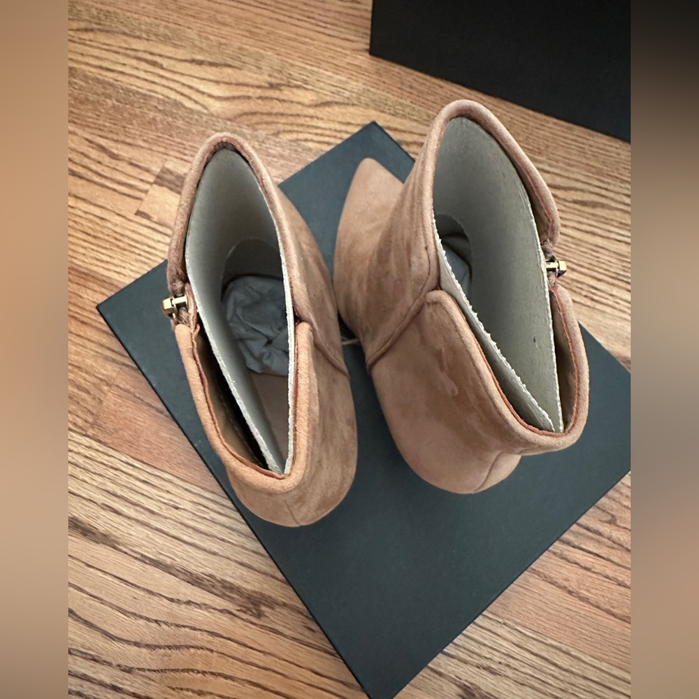J. Crew Pointed-toe ankle boots in suede - Picture 7 of 12